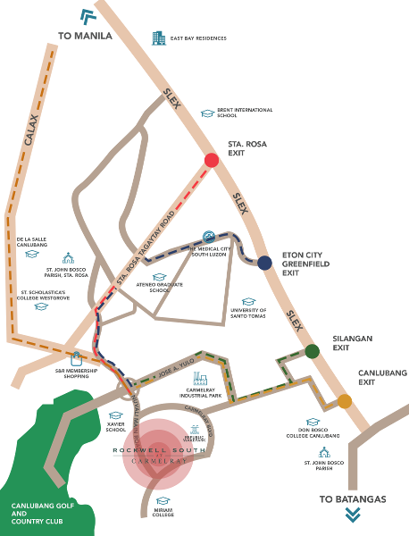 Rockwell South - Vicinity Map